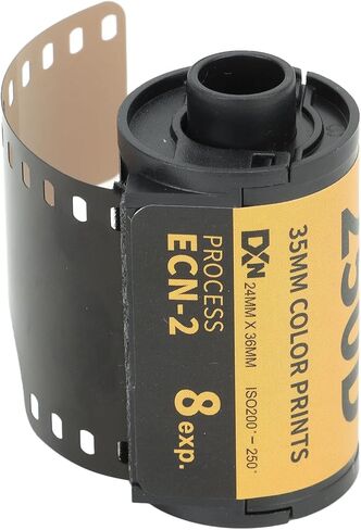 NSXAYIWE 250D 35mm Film Roll Wide Exposure Range ECN 2 Process Colour Print in Kuwait