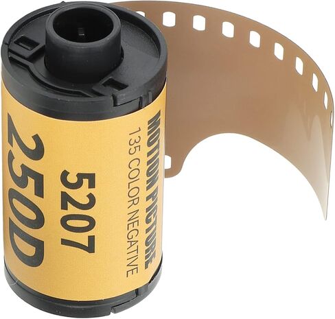 NSXAYIWE 250D 35mm Film Roll Wide Exposure Range ECN 2 Process Colour Print in Kuwait