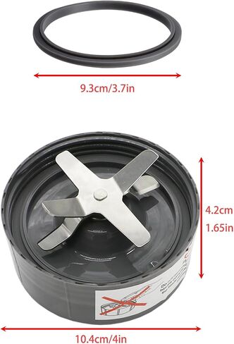 Extractor Blade Replacement Parts Blade Blender With Food-grade Silicone Rubber Gaskets Seal Ring Compatible with NutriBullet 600w 900w Pro Blender in Kuwait