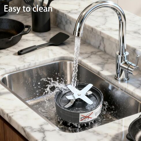 Extractor Blade Replacement Parts Blade Blender With Food-grade Silicone Rubber Gaskets Seal Ring Compatible with NutriBullet 600w 900w Pro Blender in Kuwait