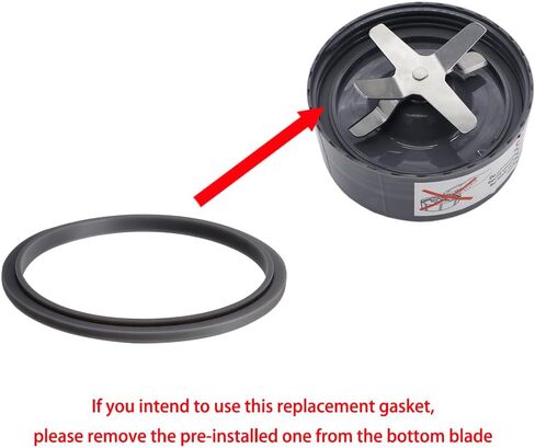Extractor Blade Replacement Parts Blade Blender With Food-grade Silicone Rubber Gaskets Seal Ring Compatible with NutriBullet 600w 900w Pro Blender in Kuwait