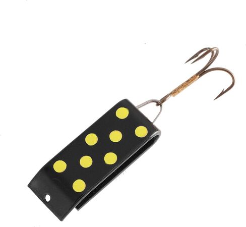 Jake's Lures Spin Fishing Equipment, 1/4 oz, Black with Yellow in Saudi Arabia