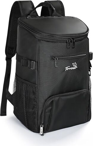 Tirrinia Insulated Cooler Backpack 30L 48Cans, Leak Proof Backpack Cooler Bag for Men & Women, Portable Lunch Backpack for Camping, Beach, Hiking, Picnic, Travel, Work, Office in Kuwait
