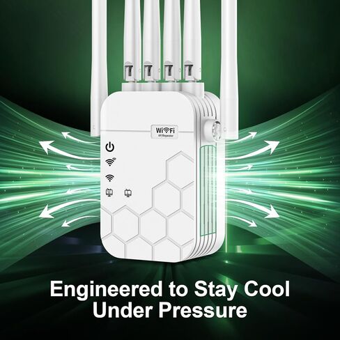 WiFi Extender Signal Booster, 1-Tap Setup in Kuwait
