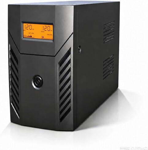 PowMr UPS 1500VA/800W, LCD, AVR, UPS Battery Backup & Surge Protector in Saudi Arabia