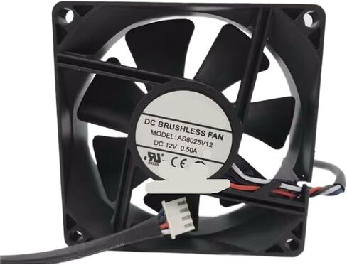 AS8025V12 DC12V 0.50A UPS Cooling Fan 80 * 80 * 25MM in Kuwait