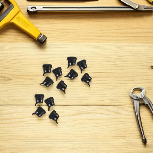 BESTYASH 200pcs Strain Relief Bushing Cord Grip for Power Cord and Wires, Protective Wire Cover Made of Sturdy Pp Material, Quick Installation for Home and Office Cable Management in Kuwait