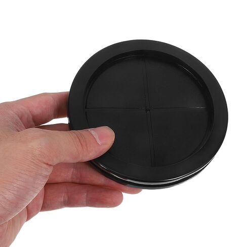 SHINEOFI 12pcs Rubber Cable Grommets Double-Sided Round Wire Protectors with Sealing Capabilities for Maximum Cable Protection and Tool-Free Installation, for Office and Furniture Use in Kuwait