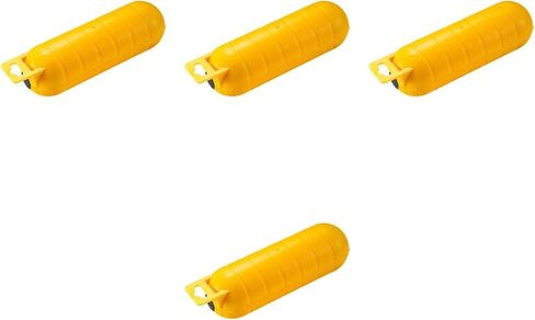 4 Pieces Outdoor Extension Cord Cover Extension Cord Cover Electrical Connection Box Cord Connector Protector Cord Plug Protector with IP44 Waterproof, Yellow in Kuwait
