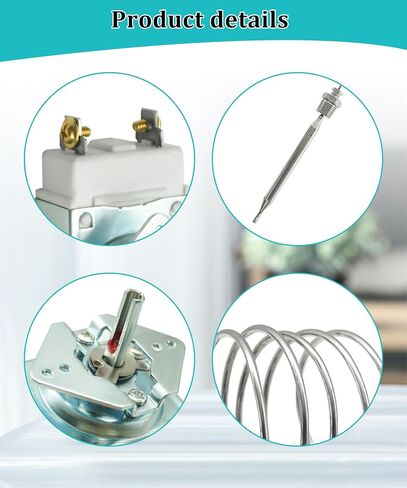 RX-2-24 Thermostat for Deep Fryer with Knob 3/8" Male Pipe Thread Stuff Box in Saudi Arabia