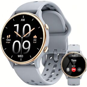 ICOMTOFIT Smart Watches for Women, Fitness Tracker with Heart Rate & SpO2 Monitor, IP67 Waterproof Activity Tracker for Men & Women, Smart Watch Works with Android and iPhone in Kuwait