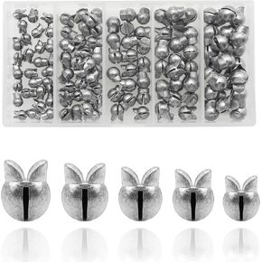 Fishing Weights Sinkers, 200/120pcs Lead Split Shot Fishing Sinkers in Saudi Arabia