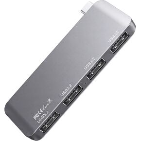 USB c Hub 4 Ports USB 3.0 Splitter for Laptop mac Book pro/air/neo Extender in Kuwait
