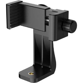 Multi-Function Smartphone Tripod Adapter Cell Phone Holder Mount Clamp Vertical Horizontal Rotation Adjustable in Saudi Arabia
