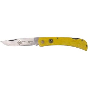 Puma SGB Lonestar 30 Yellow Smooth Bone Lockback Folding Pocket Knife in Kuwait