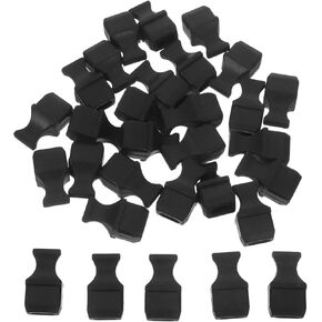 PartyKindom 30pcs Silicone Dust Plug for Network Devices and Interface Ports, Black Protective Cover with Efficient Dust Protection and Moisture Resistance for Business and Network Maintenance in Kuwait