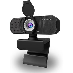 4K USB-A Webcam with Privacy Cover and Universal Clip in Saudi Arabia