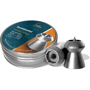 H&N Sport Terminator Hollowpoint Air Gun Pellets - Available in .177 Cal or .22 Cal in Kuwait