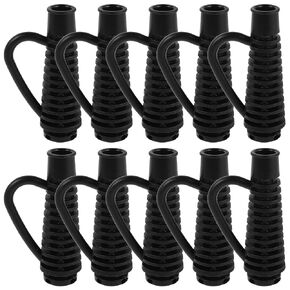 INOOMP 10pcs Hair Dryer Cord Protector Cord Strain Relief Boot, Plastic Material and 1.7cm Hole Diameter, Easy Installation for Blower Dryer Wire Protection in Barbershop and Home Styling in Saudi Arabia