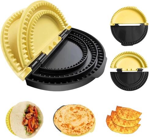 Tortilla Sealer & Crimper for 6/8/10" Wraps-Less Mess from Fillings in Kuwait