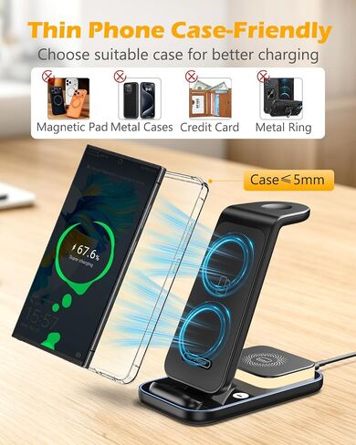 4 in 1 Wireless Charger for Samsung/Galaxy Watches/Galaxy Buds in Saudi Arabia
