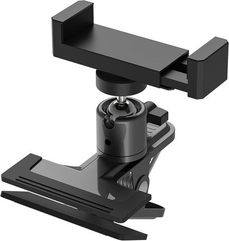Metal holder Clip Clamp Mount 360 Degree Rotation 1/4 inch Screw for iPhone 16 15 14 13 12 series Samsung Oneplus Xiaomi Cell Phones and Arlo/Blink/Eufycam/Wyze/Nest/reolink/Tapo camera series in Kuwait