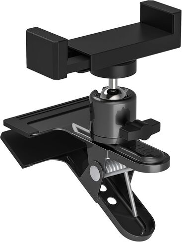 Metal holder Clip Clamp Mount 360 Degree Rotation 1/4 inch Screw for iPhone 16 15 14 13 12 series Samsung Oneplus Xiaomi Cell Phones and Arlo/Blink/Eufycam/Wyze/Nest/reolink/Tapo camera series in Kuwait