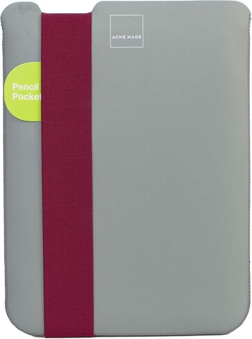 Acme Made Skinny Sleeve Tablet Medium (StretchShell Neoprene) Grey/Fuchsia AM11351 in Saudi Arabia