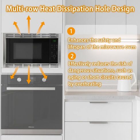 30-inch Trim Kit for 2.2 cu ft Microwave Ovens - NN-TK932SS Compatible with Panasonic, 30 inch, Stainless Steel in Kuwait