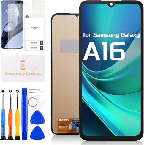Incell for Samsung Galaxy A16 4G 5G LCD Display 6.6" A16 Screen Replacement for Galaxy A16 SM-A165F SM-A166B Touch Screen Digitizer Assembly Kit (No Fingerprint) in Kuwait