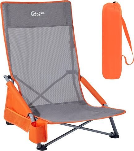 Portal High Back Beach Chair for Adult, 350Lbs Weight Capacity Sand Chair in Kuwait