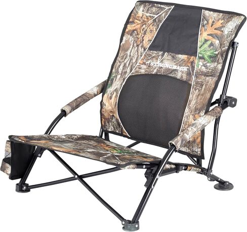 STRONGBACK Low Gravity Beach Chair Recliner with Lumbar Support, Blue in Saudi Arabia