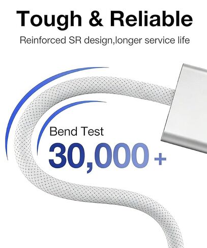 140W USB-C to Magnetic 3 Cable for MacBook Air/Pro, 6.6FT in Saudi Arabia