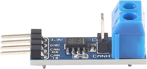 2PCS SN65HVD230 CAN Board, SN65HVD230 CAN Board Connecting MCUs to CAN Network Features ESD Protection Communication Evaluation Development Board 3.3V Compatible with Arduino Controller Board in Kuwait