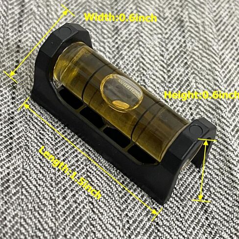 6Pcs Optics Mounts Rifle Scopes for 20mm Mounting Adapter Anti-Cant Optics Mounts for Sports Outdoors Hunting Fishing Shooting in Kuwait