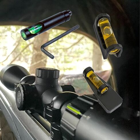 6Pcs Optics Mounts Rifle Scopes for 20mm Mounting Adapter Anti-Cant Optics Mounts for Sports Outdoors Hunting Fishing Shooting in Kuwait