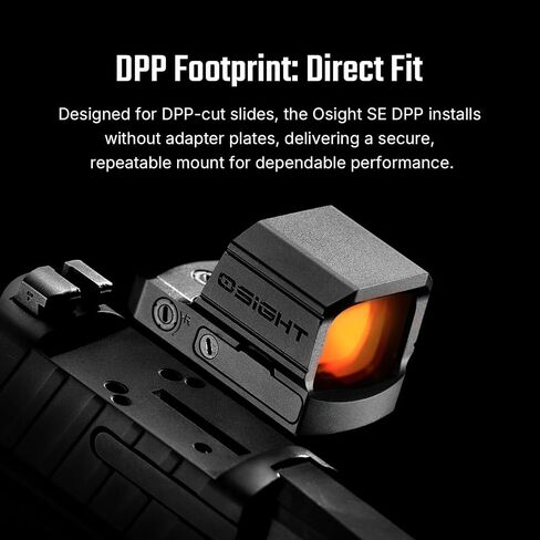 OSIGHT SE Enclosed Red Dot Sight, 2 MOA Dot & 32 MOA Circle, DPP Footprint in Kuwait