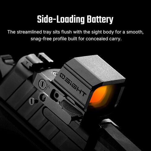 OSIGHT SE Enclosed Red Dot Sight, 2 MOA Dot & 32 MOA Circle, DPP Footprint in Kuwait