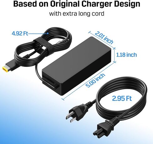 170W 20V 8.5A Laptop Charger Replacement for Lenovo Thinkpad P50 P51 P52 P53 P70 P71 P73 W540 W541 T540P P15 P17 P15V P15G T15G T15P P1 Power Adapter Supply Cord in Saudi Arabia
