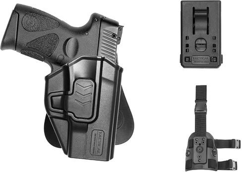 Tactical Scorpion Gear Modular Level II Retention Paddle Holster: Fits Taurus PT809,PT840, PT845, 24/7 G1 in Kuwait