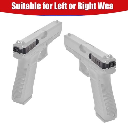 Wide Belt Clip for Glock Gen 1–4 – Low Profile Concealed Carry Clip with Extra-Wide Steel Belt Hook Compatible with Glock 17 19 22 23 24 25 26 27 28 30S 31 32 33 34 35 36 41 in Saudi Arabia