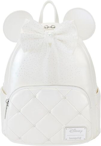 Loungefly Disney Minnie Mouse Iridescent Wedding Mini Backpack in Kuwait