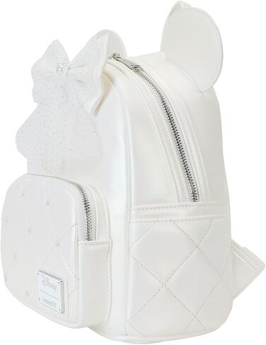 Loungefly Disney Minnie Mouse Iridescent Wedding Mini Backpack in Kuwait