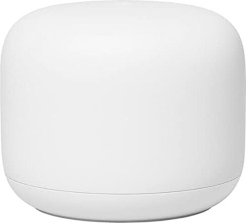 Google Nest WiFi - AC2200 (2nd Generation) Router and Add On Access Point Mesh Wi-Fi System (3-Pack, Snow) (Renewed) in Kuwait