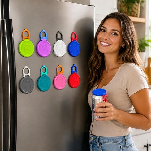 8 Pack Soda Can Lids, Reusable Soda Can Covers, Fits Standard Soda Cans in Saudi Arabia