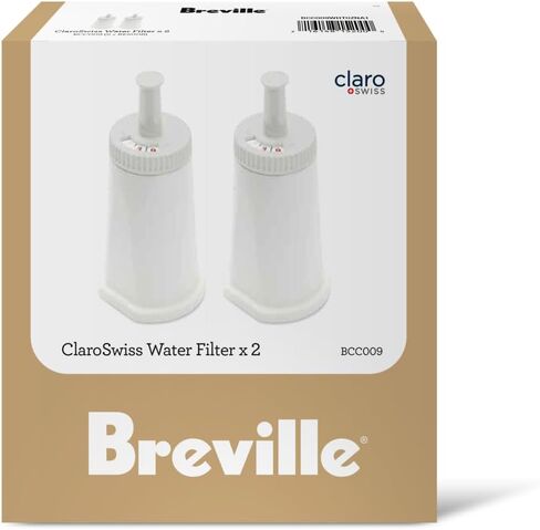 Breville BCC009 Claro Swiss Water Filter for Breville Models, 2 Pack in Kuwait