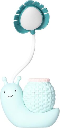 LED Desk Lamp with Pen Holder, Cute USB Charging Table Lamp for Students and Kids, Foldable and Portable (Pink) in Kuwait