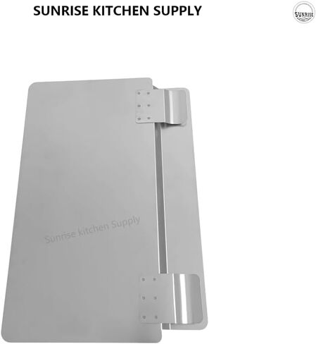 Commercial Stainless Steel Fryer Splash Guard 20.5" x 13.5" in Saudi Arabia