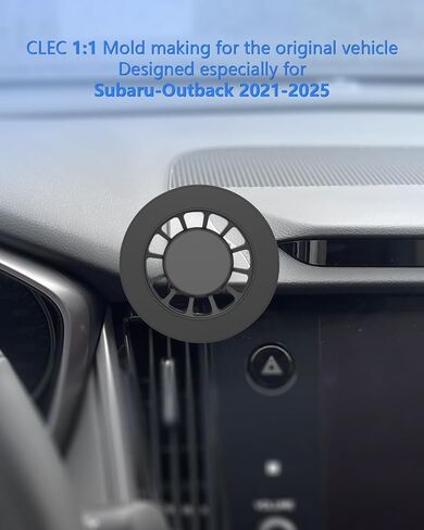 CLEC for Outback Phone Holder for Subaru Outback 2021-2025 Auto Accessories Car Phone Holder Mount for Magsafe iPhone 360° Rotable for iPhone 17-12 All Smartphones [Only fits for 2021-2025] in Kuwait