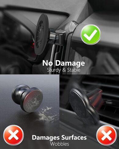 CLEC for Outback Phone Holder for Subaru Outback 2021-2025 Auto Accessories Car Phone Holder Mount for Magsafe iPhone 360° Rotable for iPhone 17-12 All Smartphones [Only fits for 2021-2025] in Kuwait